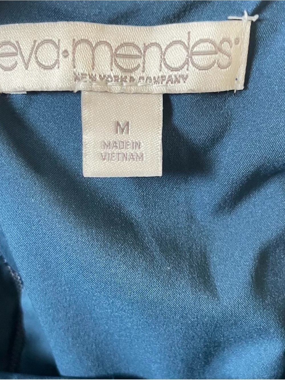 eva mendes for New York & Company Teal Midi Sheath Dress - Picture 4 of 4